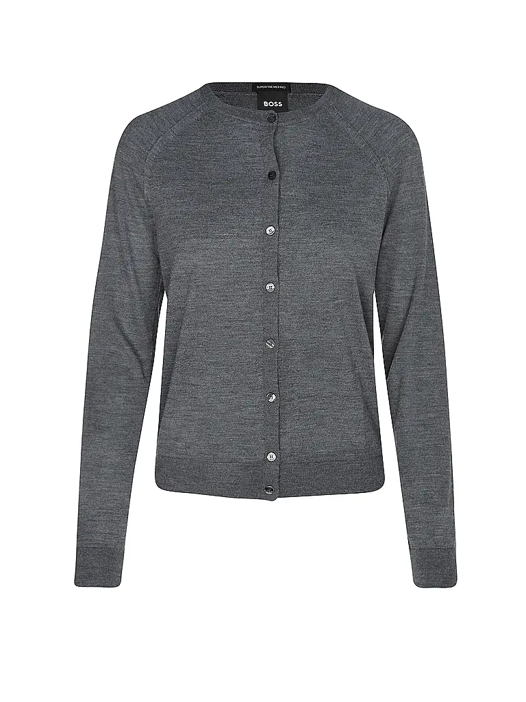 BOSS | Cárdigan FONAMI | Gris