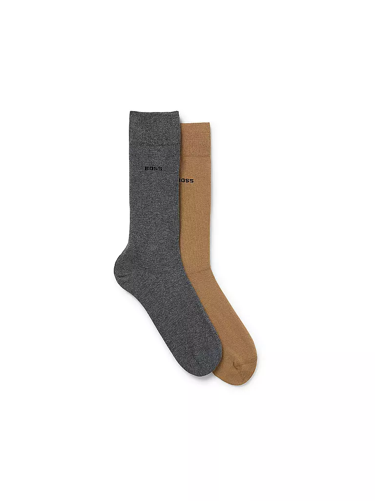 BOSS | Calcetines, paquete de 2, beige medio | Beige