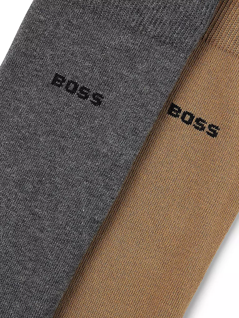 BOSS | Calcetines, paquete de 2, beige medio | Beige