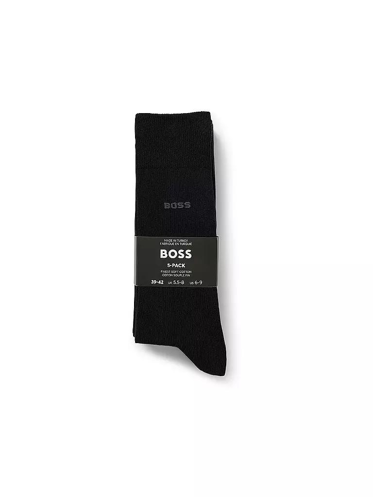 BOSS | Calcetines 5-Pkg negro |
