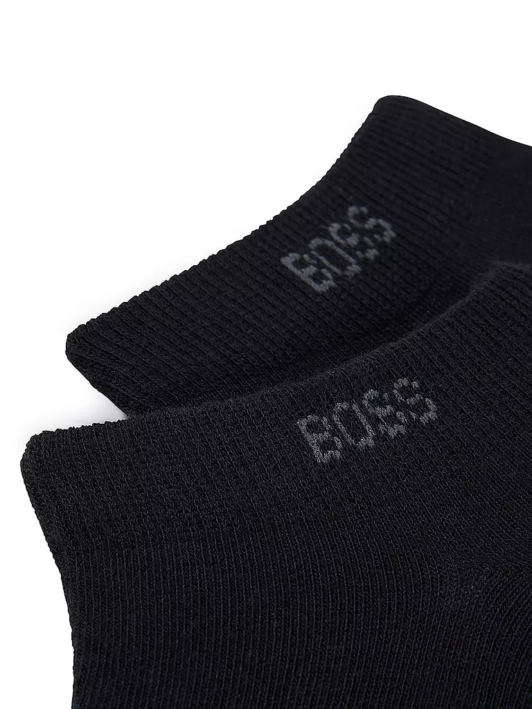 BOSS | Calcetines cortos pack de 2 azul oscuro | 