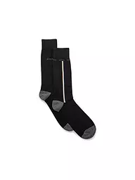 BOSS | Calcetines de hombre ICONIC, paquete de 2, negro | Negro
