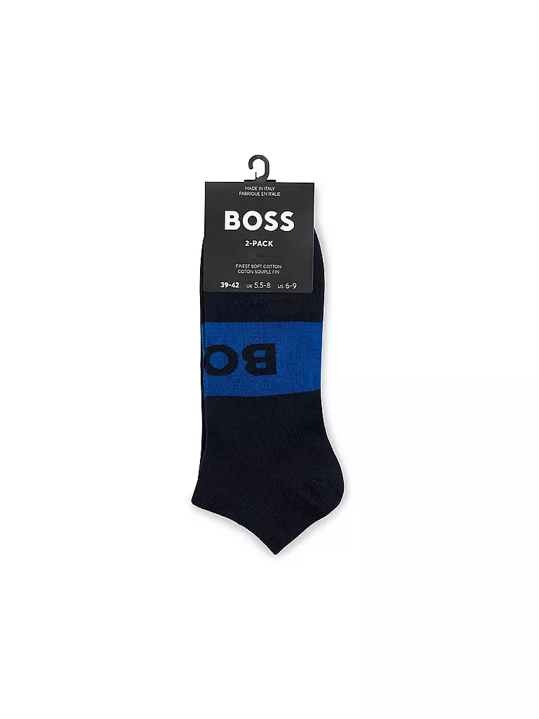 BOSS | Calcetines deportivos paquete de 2 azul oscuro |