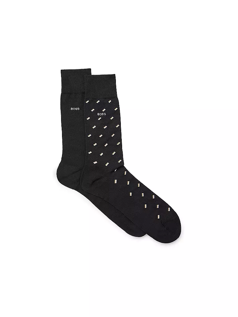 BOSS | Calcetines Paq. de 2 negro | Negro