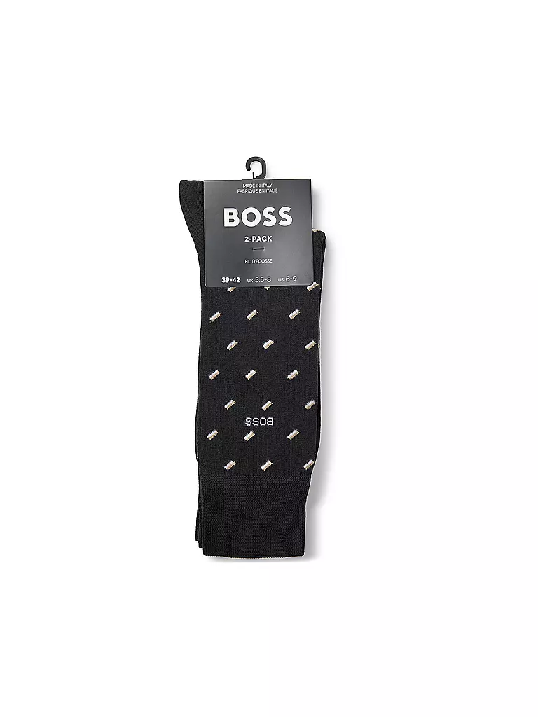 BOSS | Calcetines Paq. de 2 negro | Negro