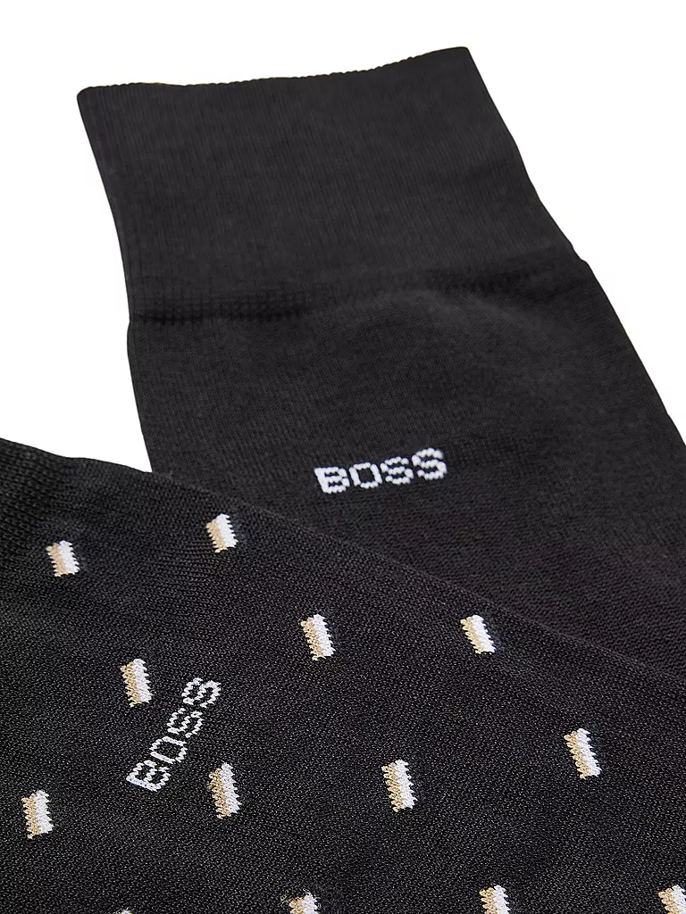 BOSS | Calcetines Paq. de 2 negro | Negro