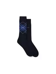 BOSS | Calcetines paquete de 2 azul oscuro | Azul oscuro