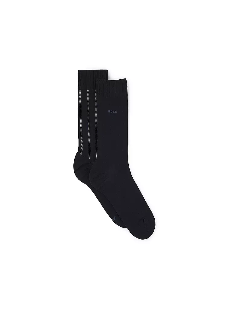 BOSS | Calcetines paquete de 2 azul oscuro | Azul oscuro