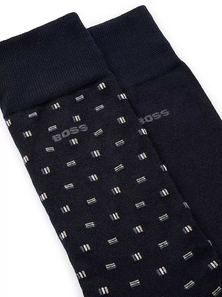 BOSS | Calcetines paquete de 2 azul oscuro | Azul oscuro