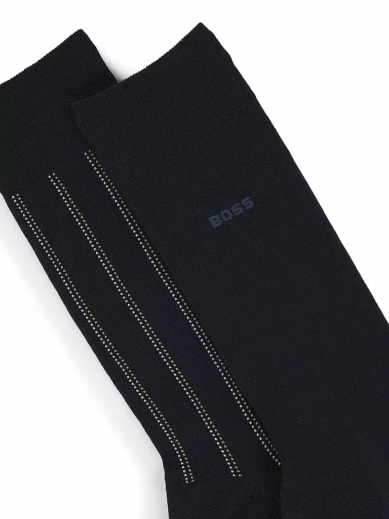 BOSS | Calcetines paquete de 2 azul oscuro | Azul oscuro