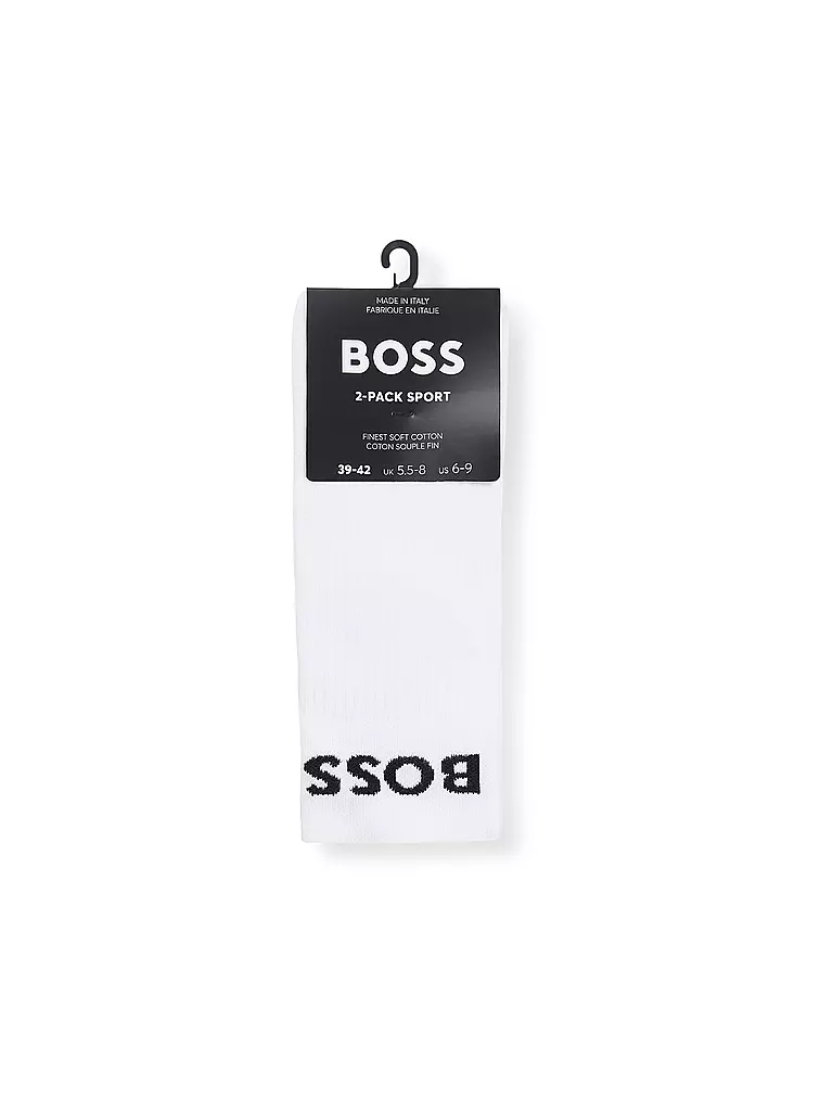 BOSS | Calcetines paquete de 2 blanco | Blanco