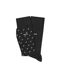 BOSS | Calcetines Paq. de 2 negro | Gris