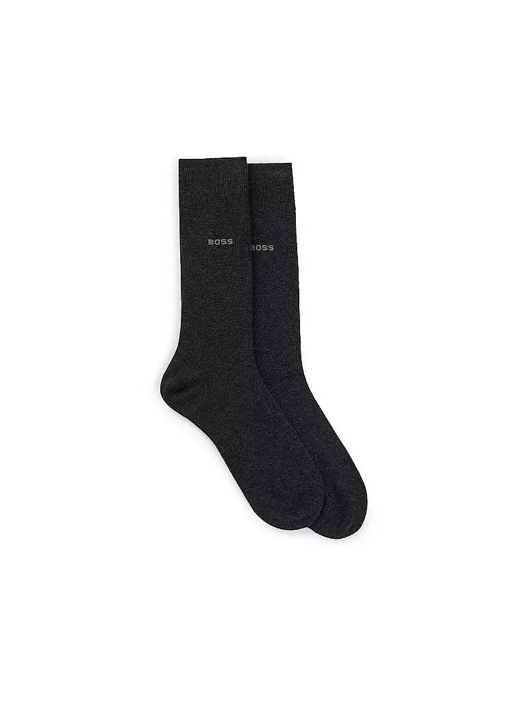 BOSS | Calcetines paquete de 2 carbón | Gris
