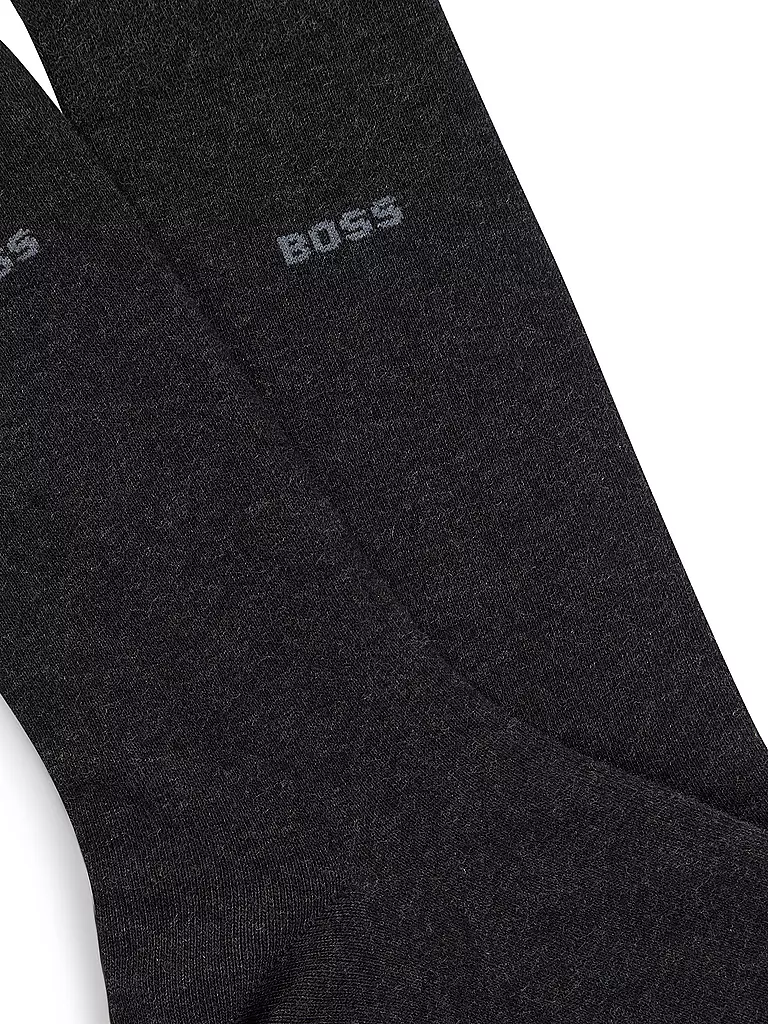 BOSS | Calcetines paquete de 2 carbón | Gris