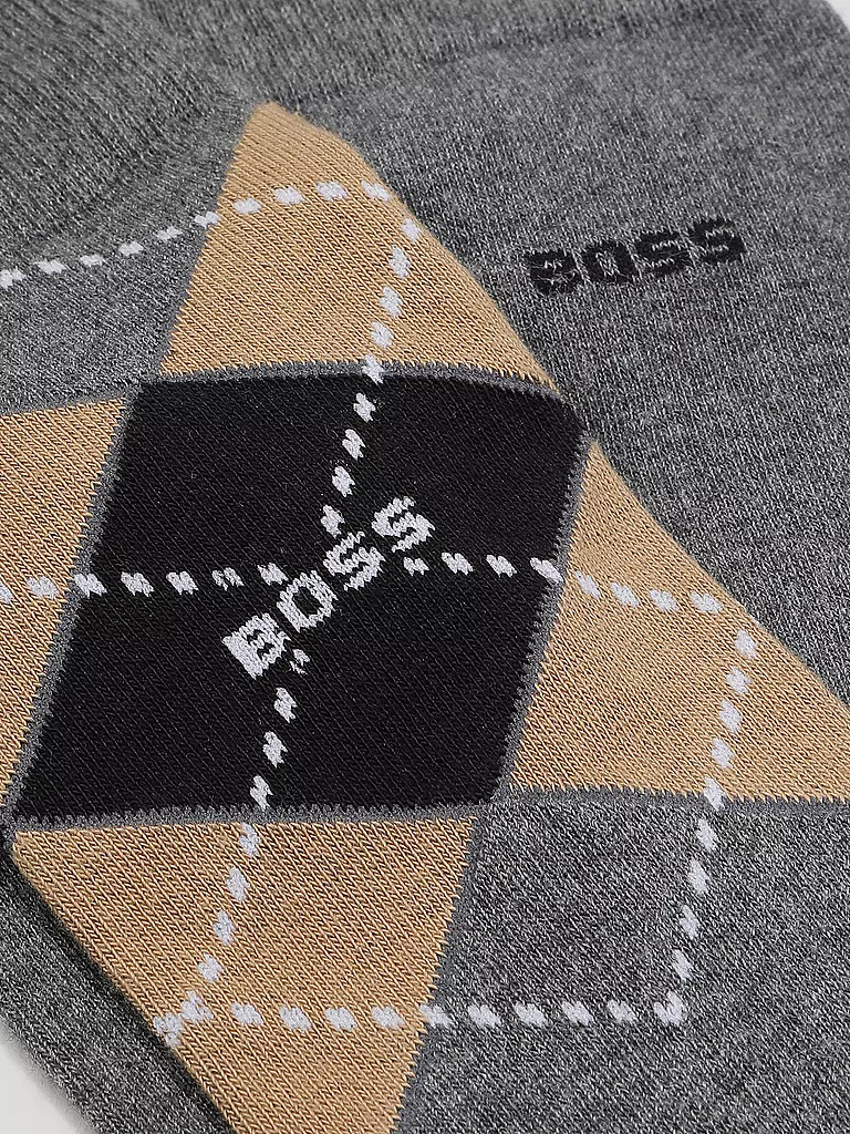 BOSS | Calcetines paquete de 2 gris medio | Gris