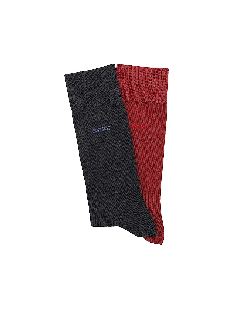 BOSS | Calcetines paquete de 2 medium red | Rojo oscuro
