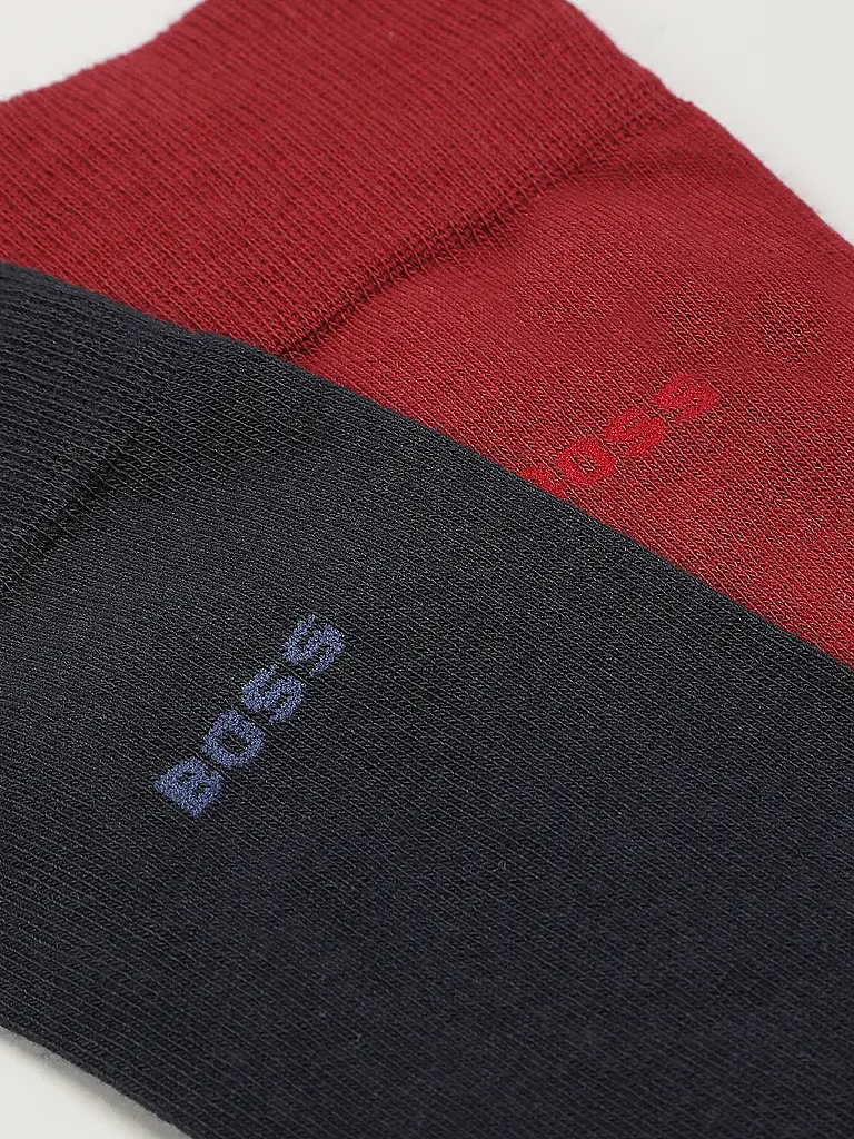 BOSS | Calcetines paquete de 2 medium red | Rojo oscuro
