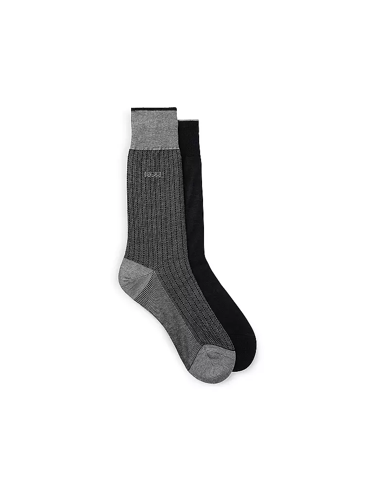 BOSS | Calcetines paquete de 2 negro | Negro