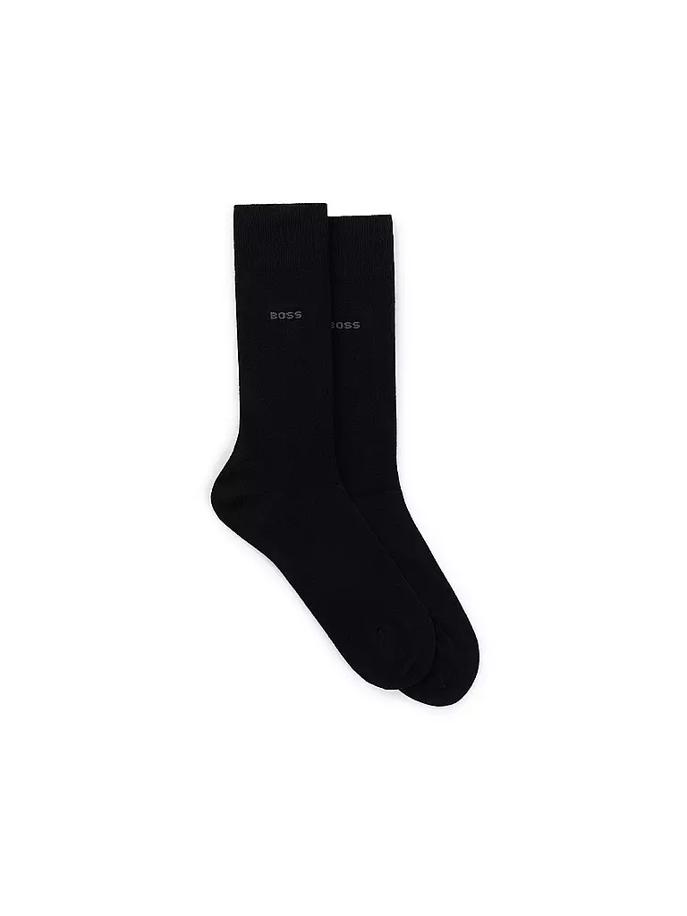 BOSS | Calcetines paquete de 2 negro | Negro