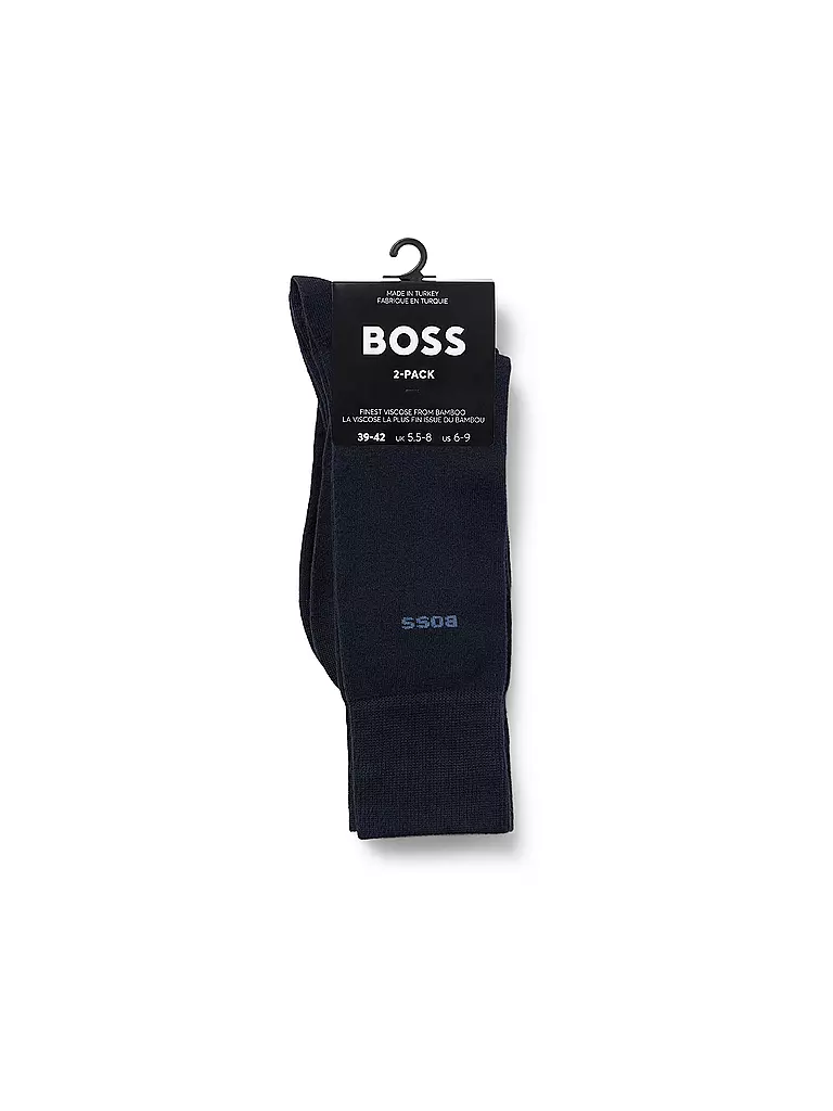BOSS | Calcetines paquete de 2 negro |