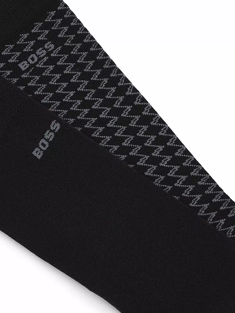 BOSS | Calcetines paquete de 2 negro | Negro