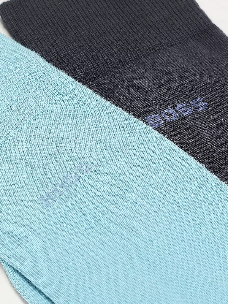 BOSS | Calcetines paquete de 2 turquesa / agua | Azul