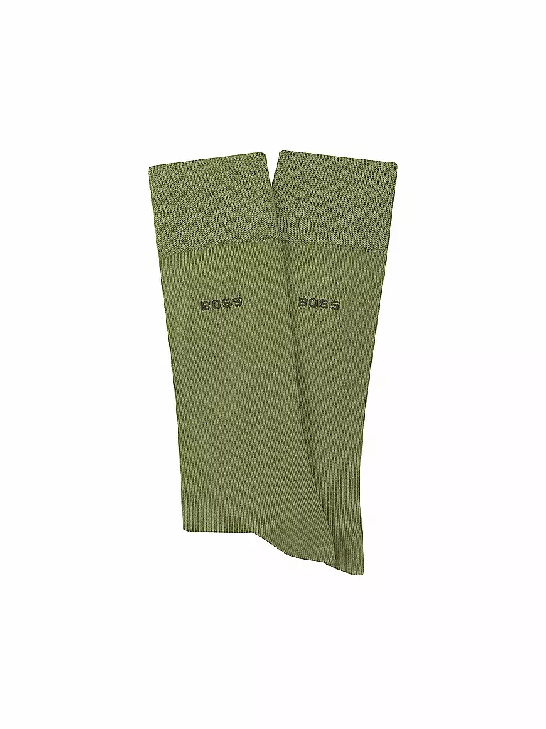 BOSS | Calcetines paquete de 2 verde medio | Oliva