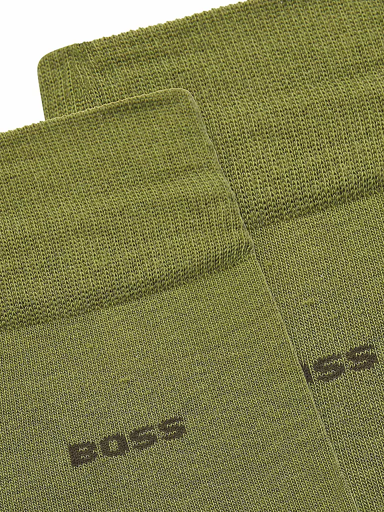 BOSS | Calcetines paquete de 2 verde medio | Oliva