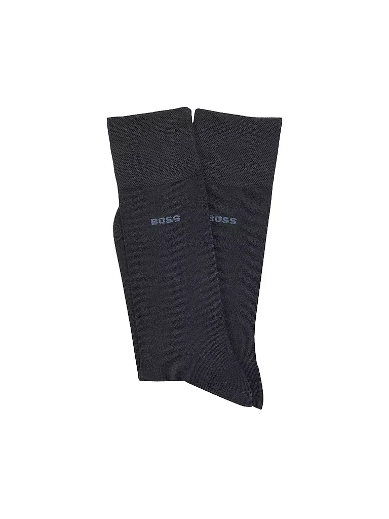 BOSS | Calcetines Paquete de 2 | Azul oscuro