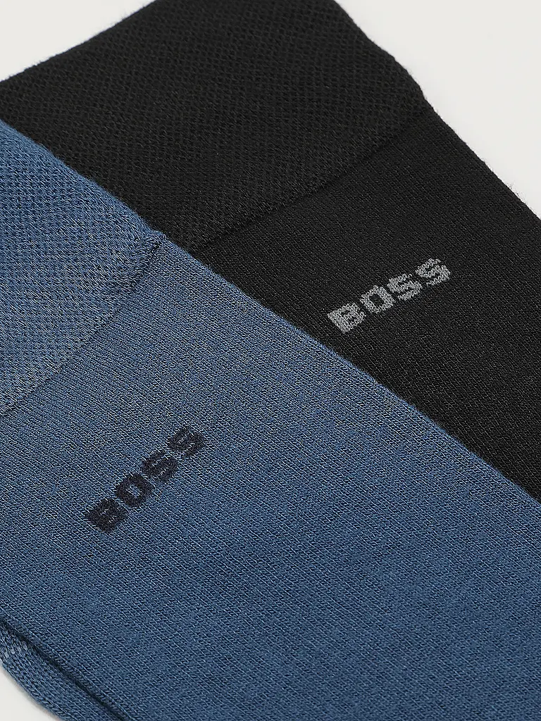 BOSS | Calcetines Paquete de 2 | Azul