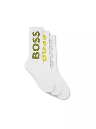 BOSS | Calcetines paquete de 3 open miscellaneous | Blanco