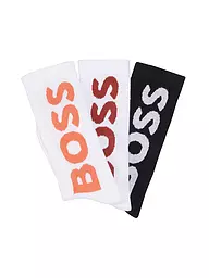BOSS | Calcetines paquete de 3 open miscellaneous | Blanco