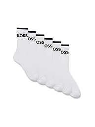 BOSS | Calcetines Pkg de 6 blanco | Blanco