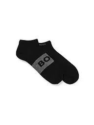 BOSS | Calcetines sneaker, paquete de 2, negro | Negro