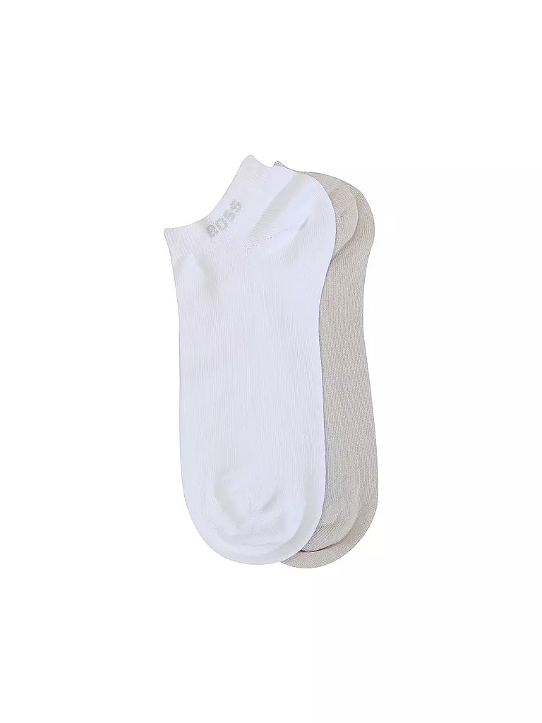 BOSS | Calcetines sneaker paquete de 2 beige claro | Beige