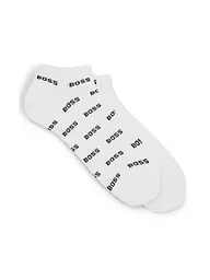 BOSS | Calcetines sneaker paquete de 2 blanco | Blanco