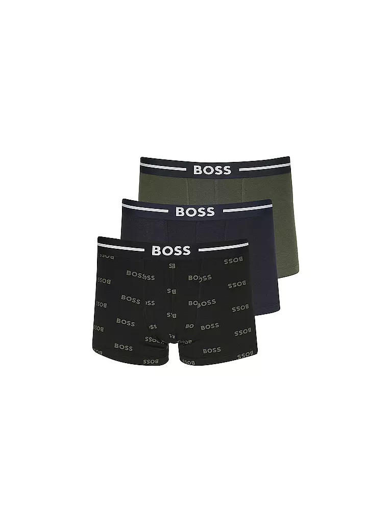 BOSS | Calzoncillos paquete de 3 abierto | Negro