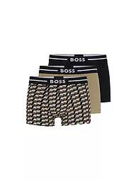 BOSS | Calzoncillos paquete de 3 negro oliva estampado | Negro
