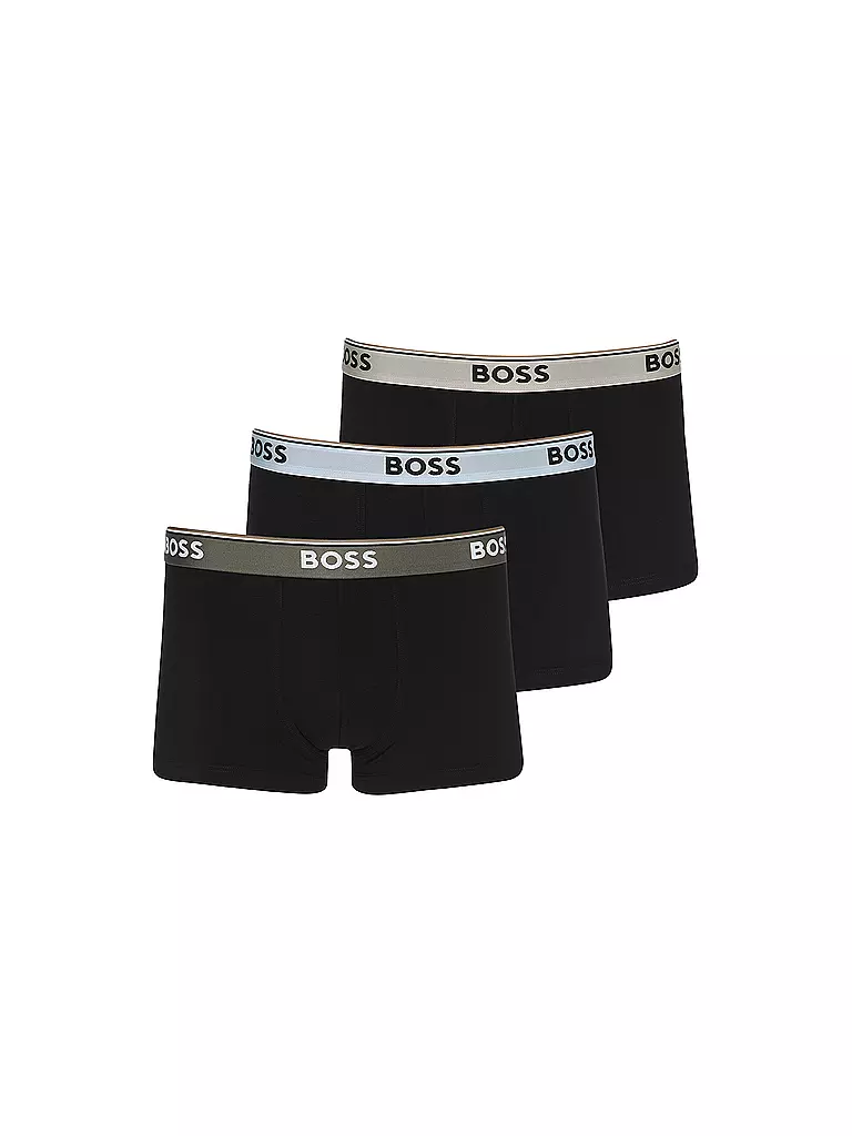 BOSS | Calzoncillos paquete de 3 open miscellane | Negro