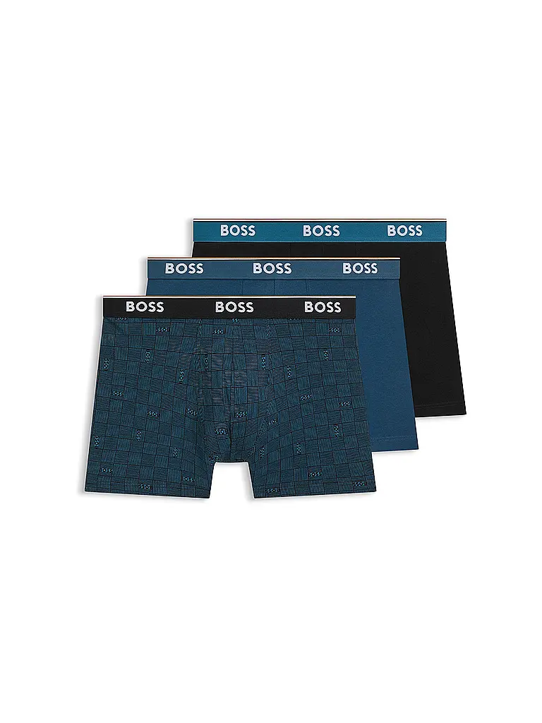 BOSS | Calzoncillos paquete de 3 open miscellane | Azul
