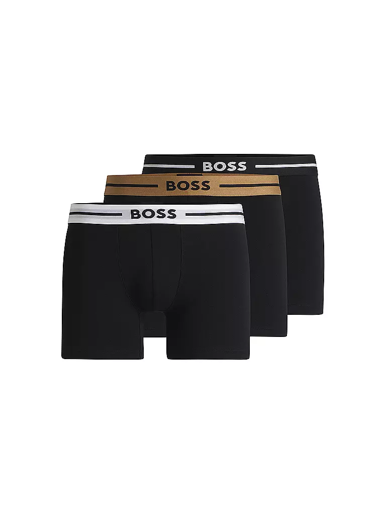 BOSS | Calzoncillos paquete de 3 open miscellaneous | Negro