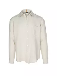 BOSS | Camisa de lino Regular Fit RELEGANT | Beige