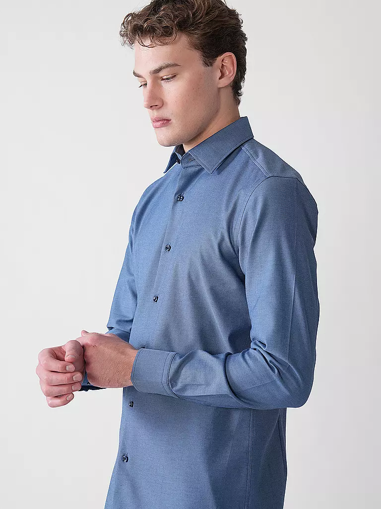 BOSS | Camisa de vestir Slim Fit HANK | Azul