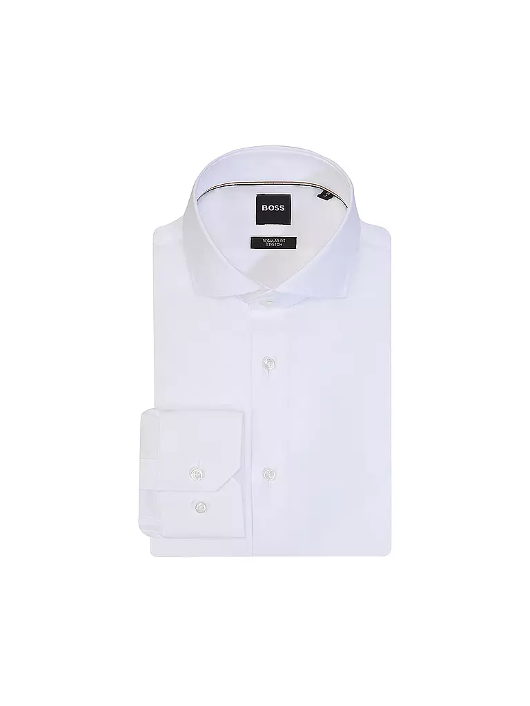 BOSS | Camisa Regular Fit GORDON | Blanco