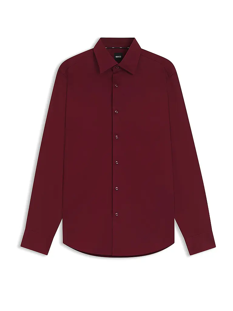 BOSS | Camisa Regular Fit JOE | Rojo oscuro