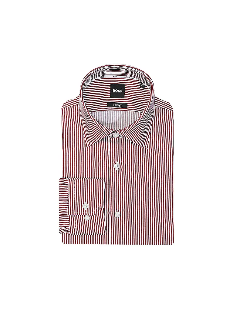 BOSS | Camisa Regular Fit JOE | Rojo oscuro