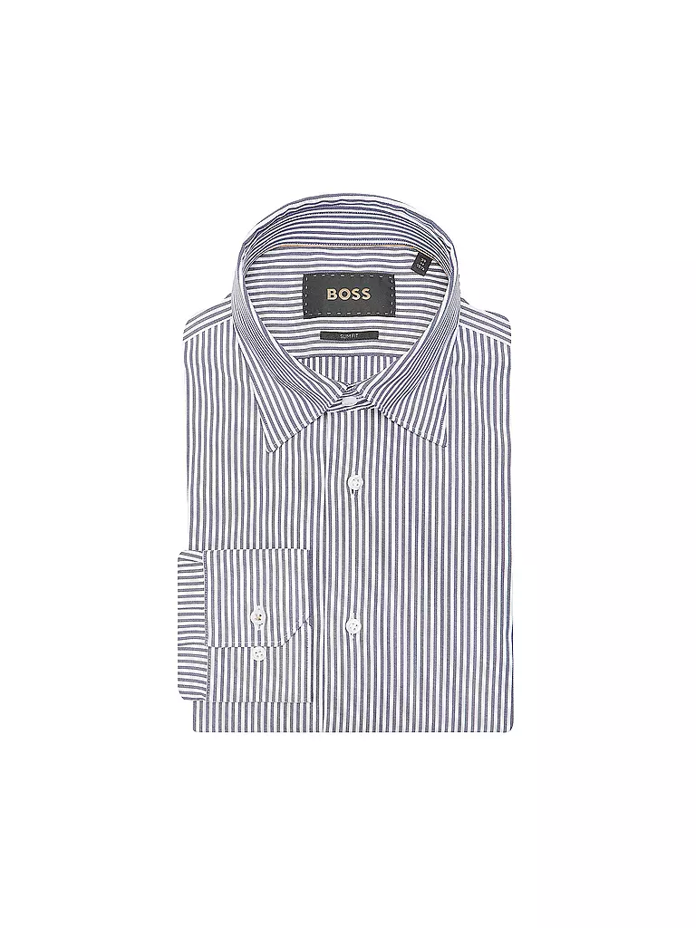 BOSS | Camisa Regular Fit L-HAYS | Azul oscuro