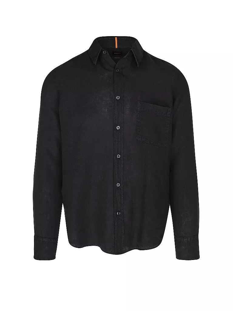 BOSS | Camisa Regular Fit RELEGANT | Negro