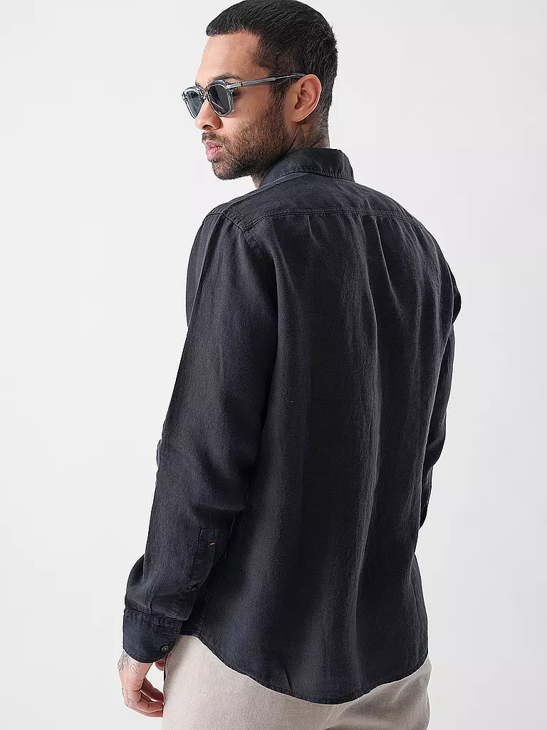 BOSS | Camisa Regular Fit RELEGANT | Negro