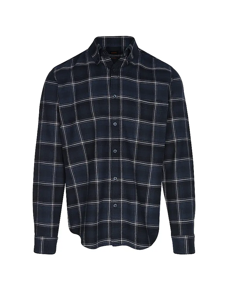 BOSS | Camisa Regular Fit RICKERT_M | Azul